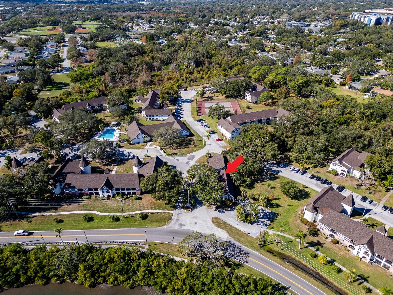 Bayshore Trail just across the street