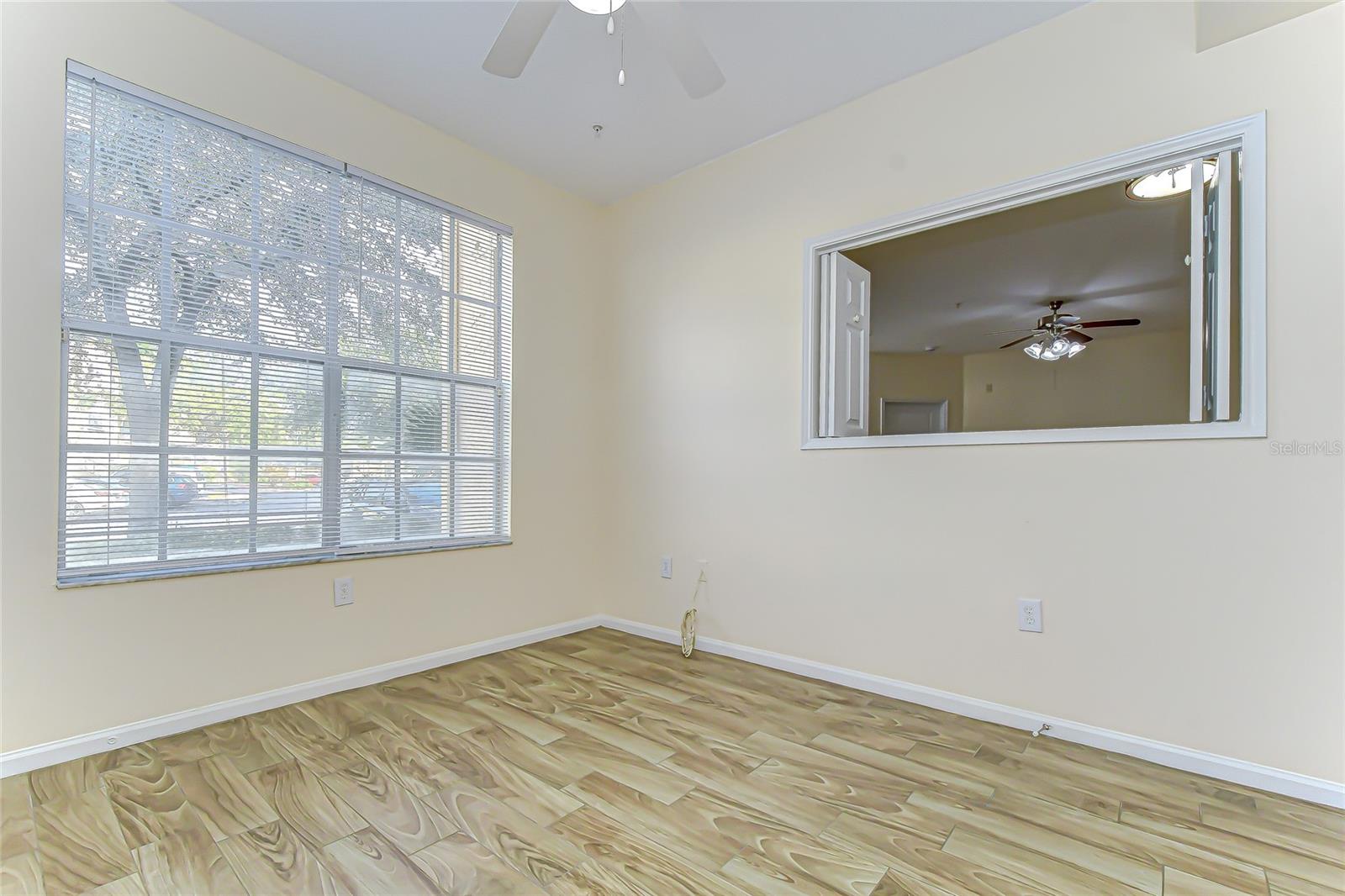 Flexibility to be office, guest room, or home gym!