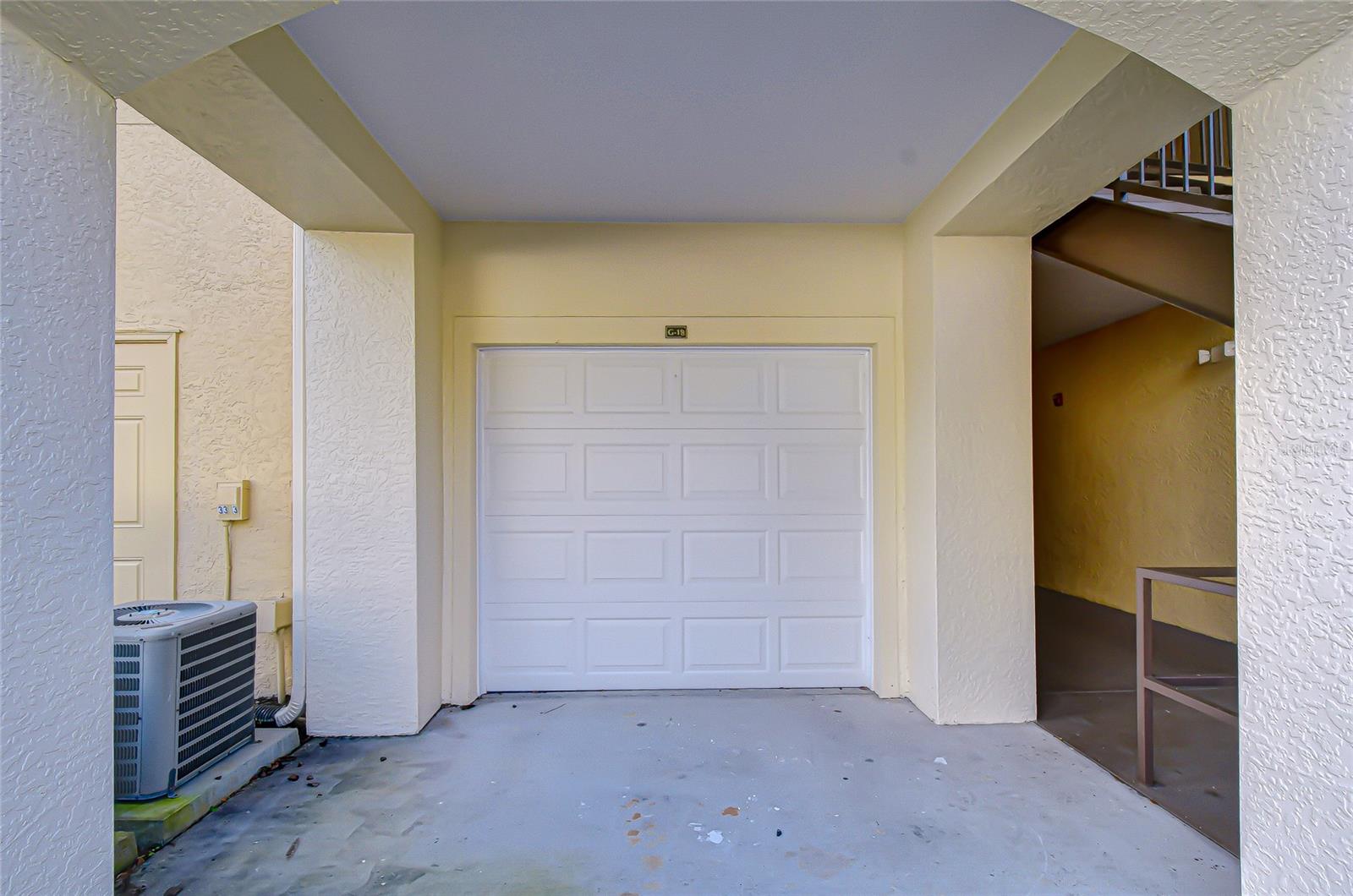 Unit comes with private garage!