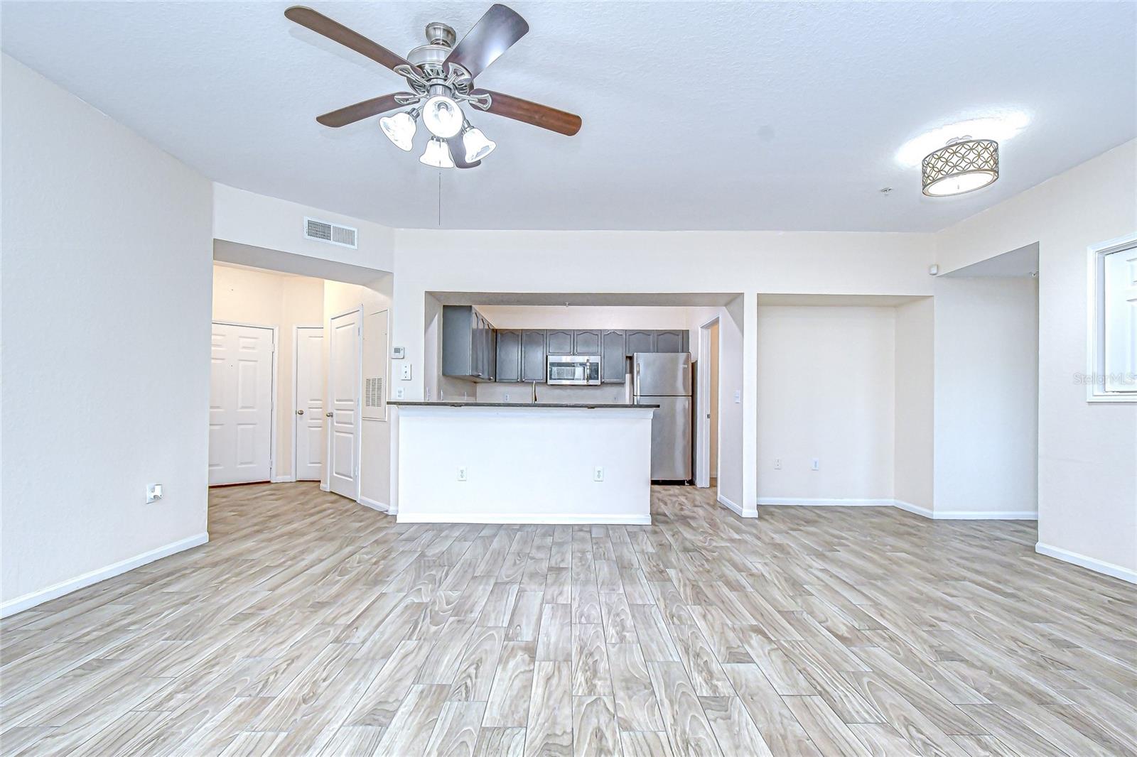 Bright open floor plan!