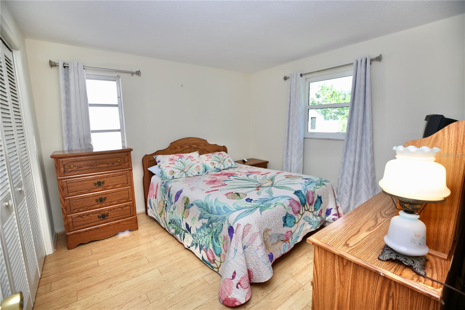 2nd bedroom with plenty of closet space