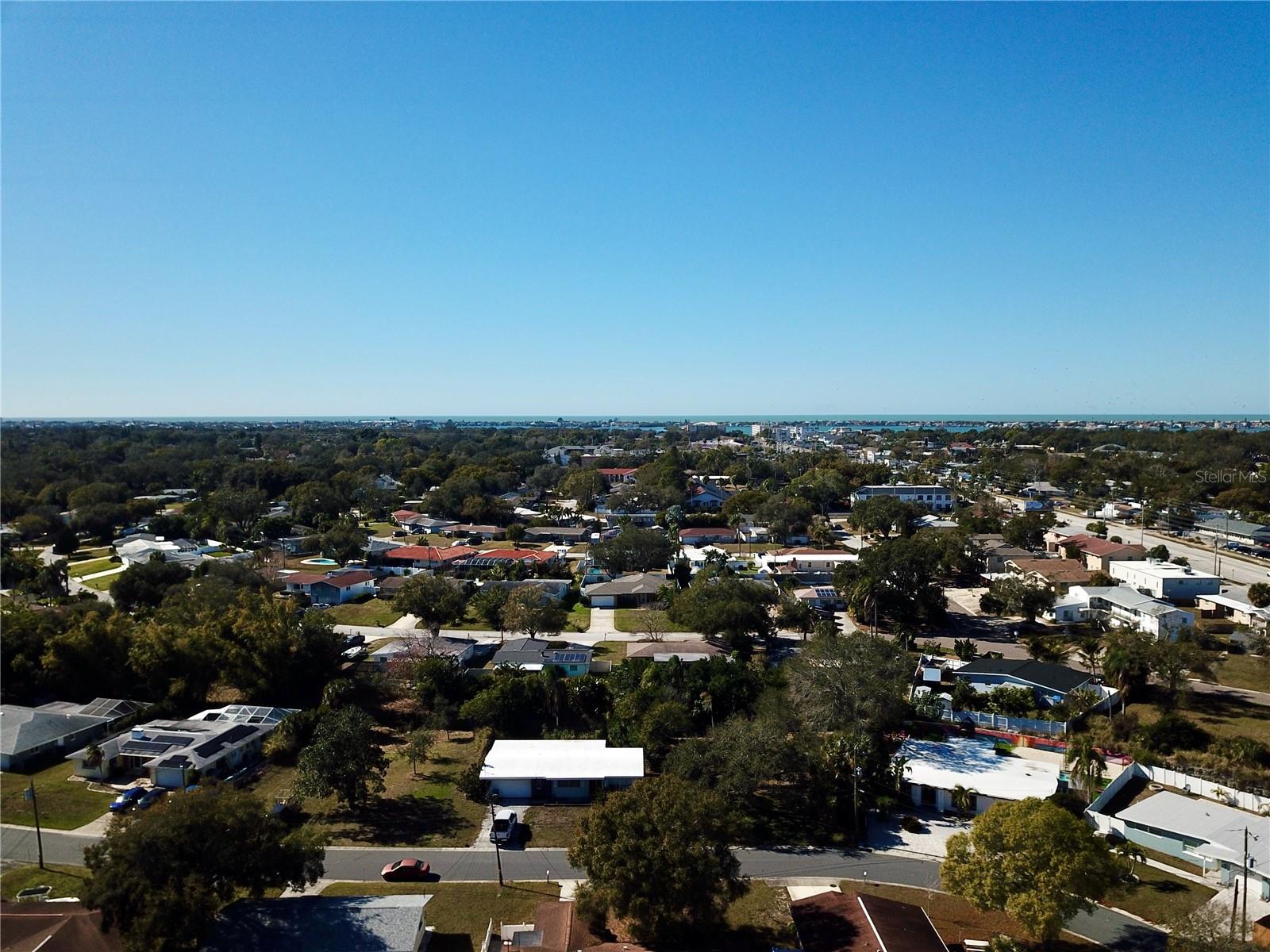 Right off 20th Street and West Bay Drive