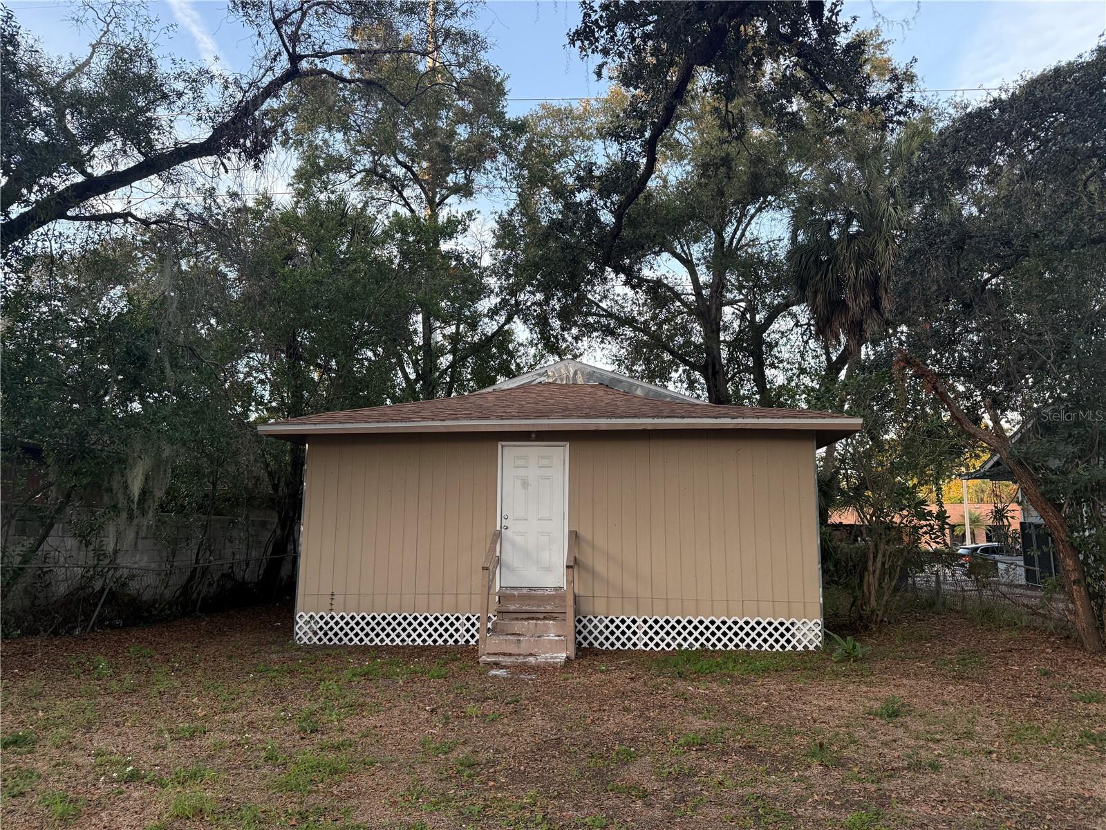 Back Yard with Parking in Alley