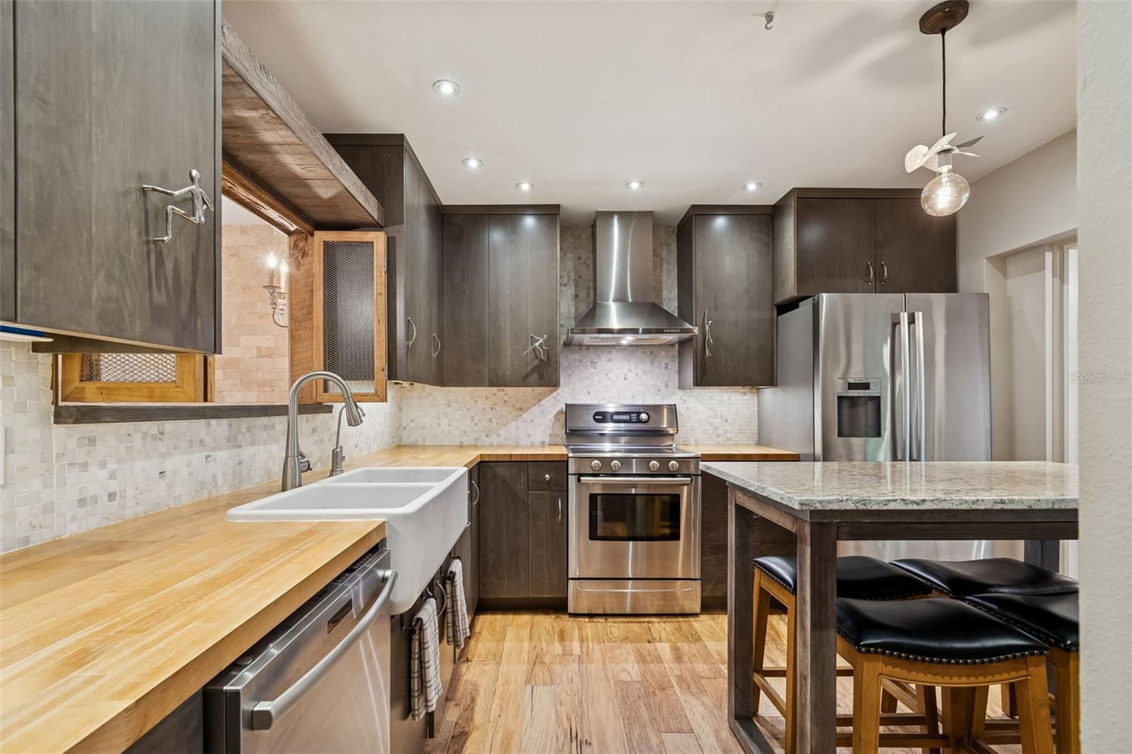 Custom built kitchen