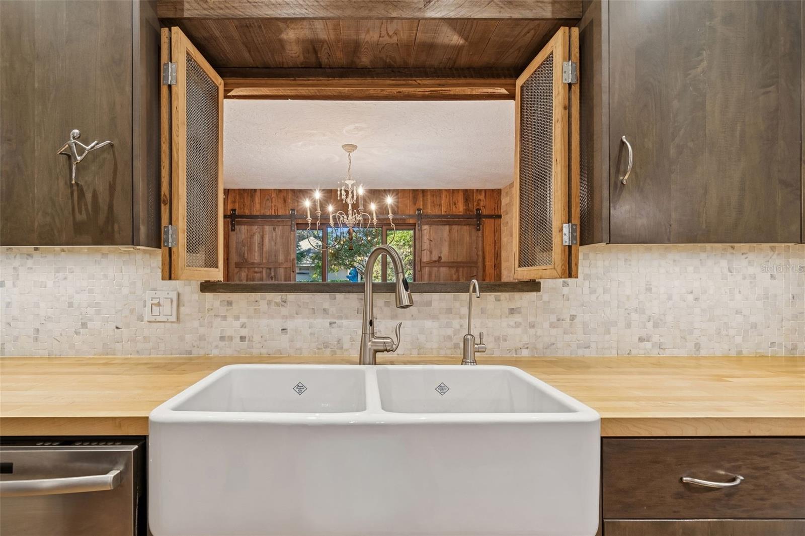 Kitchen modern farmhouse sink