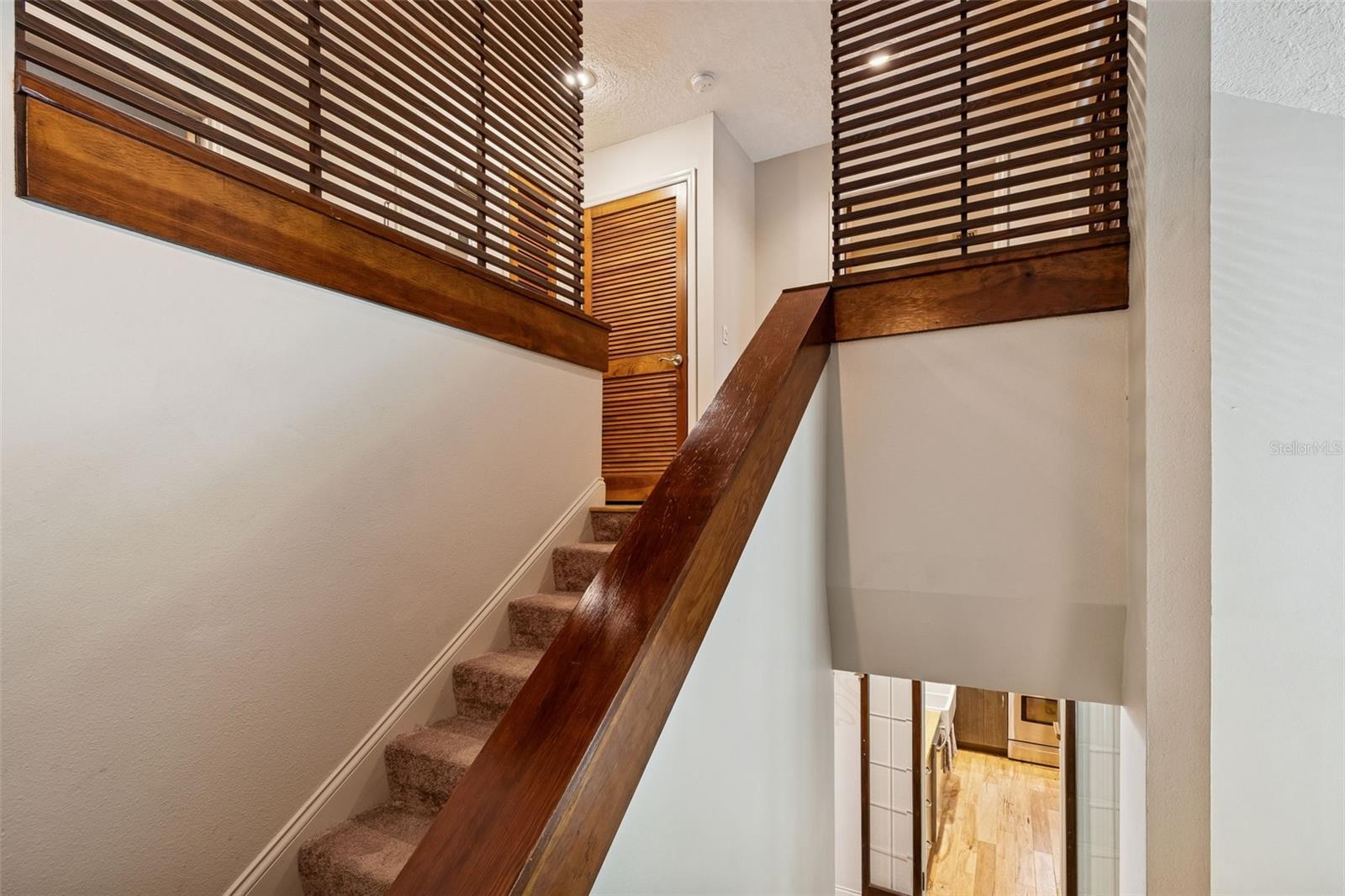 Stairway with custom detailing