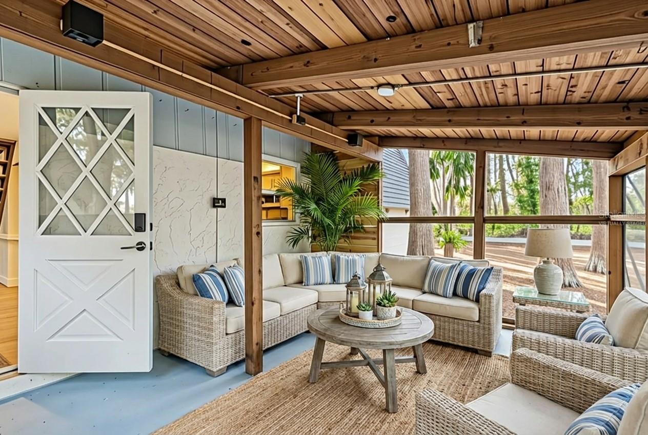 Patio Virtually Staged