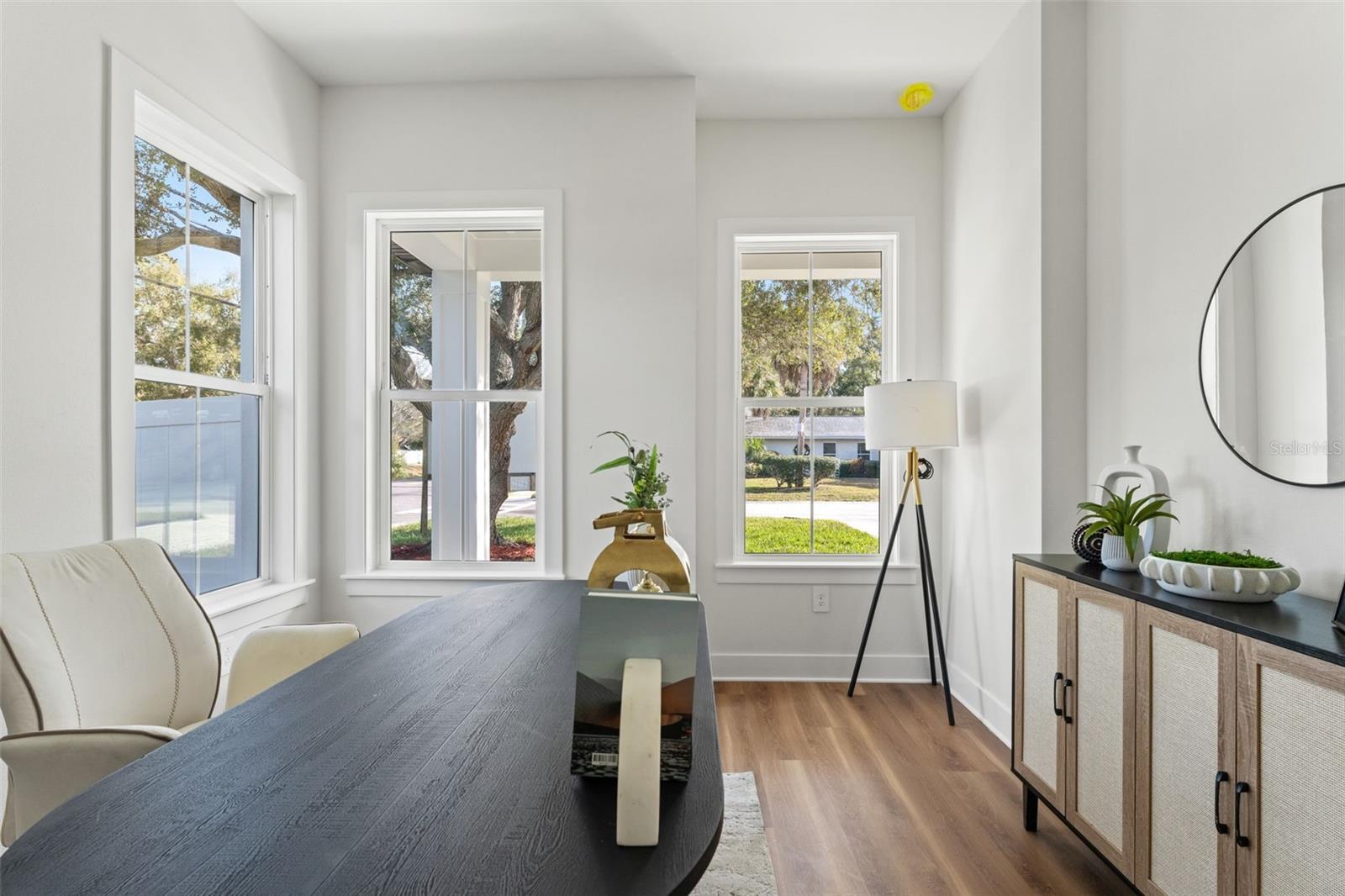 Downstairs bedroom/ office with ensuite bath