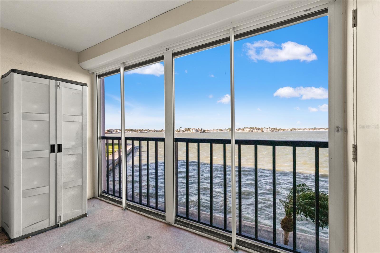 Lanai overlooking the bay