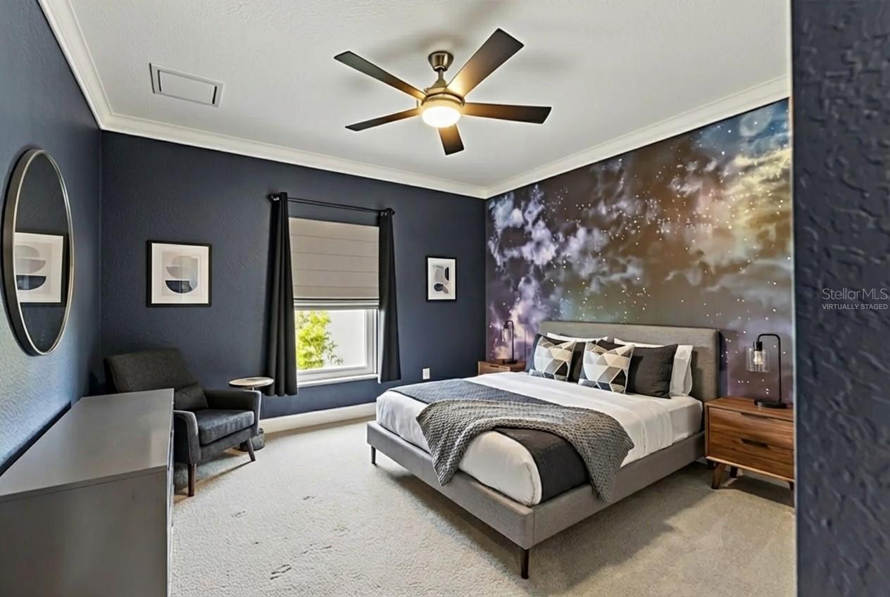 2nd guest bedroom virtually staged