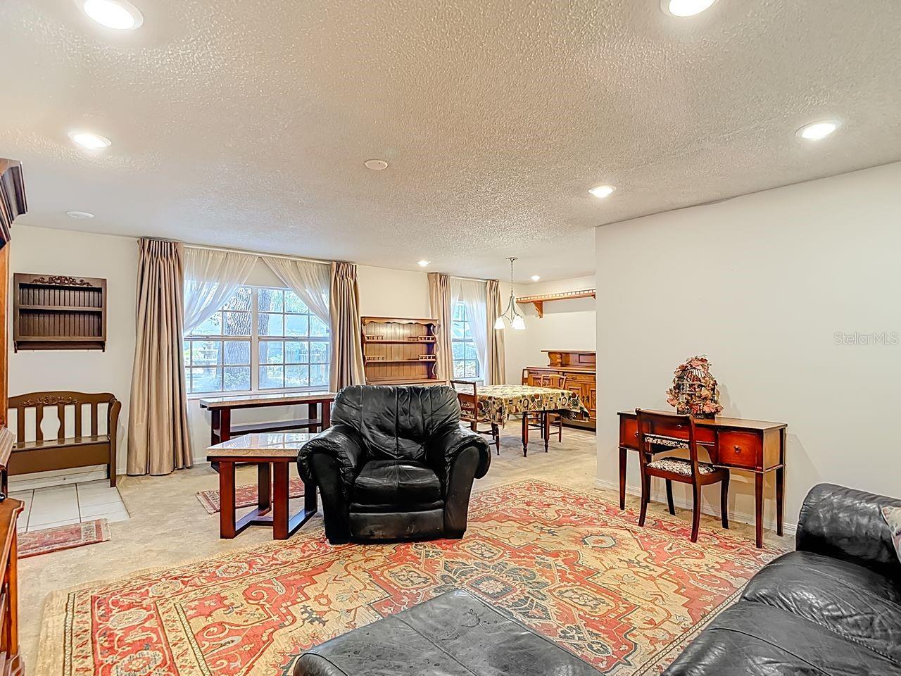 living and dining room