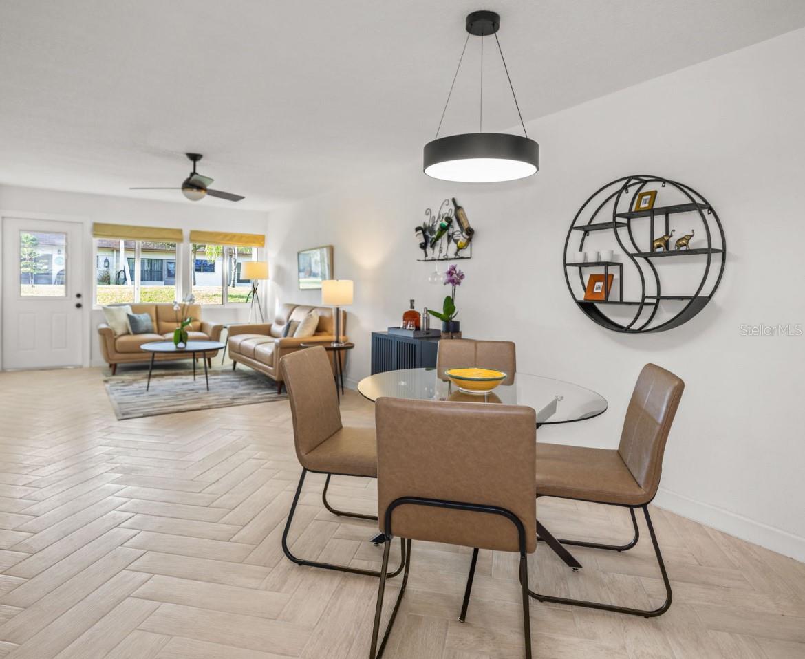 Dining/Living Room Combo