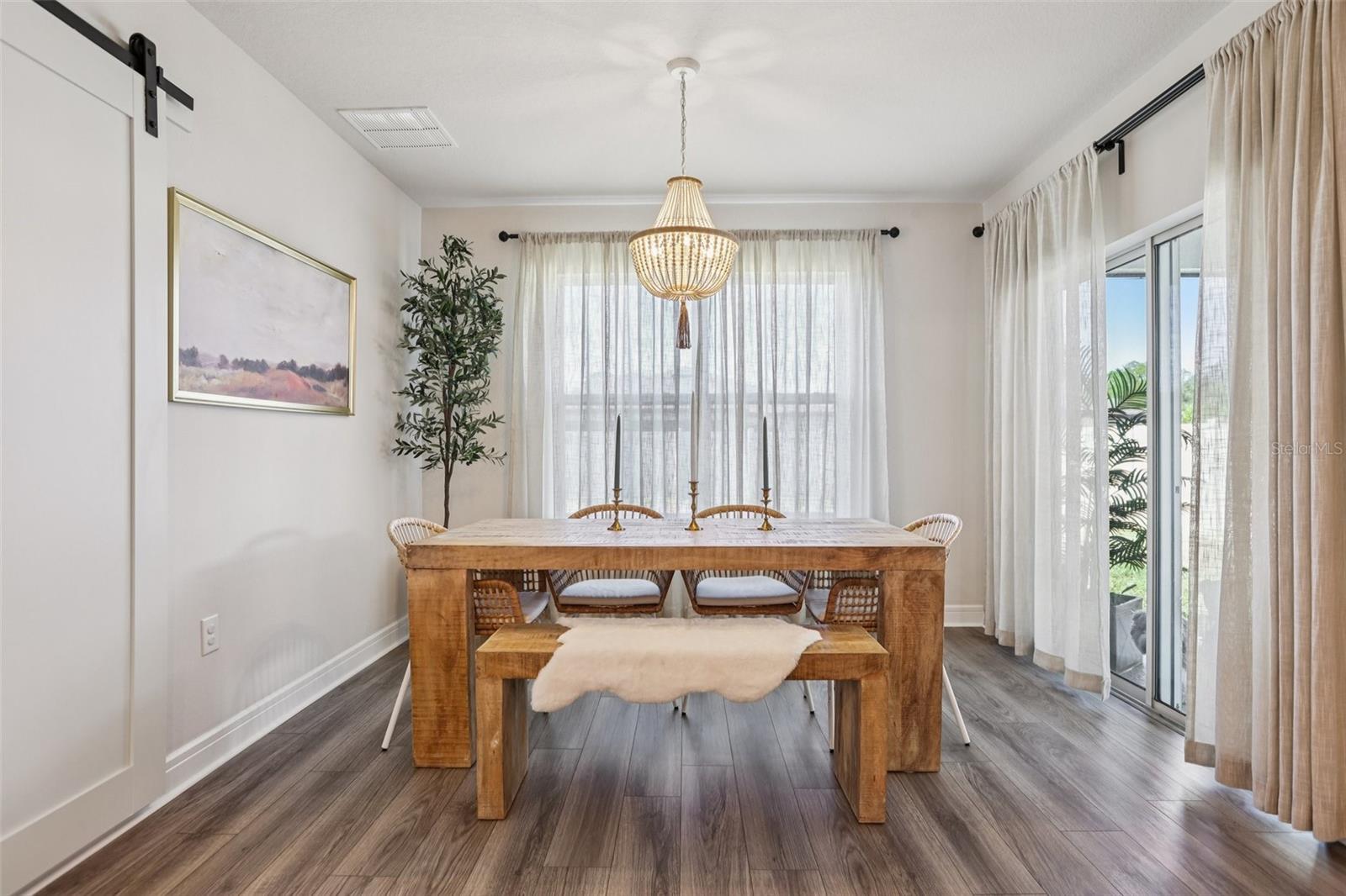 Intimate Separate Dining Area