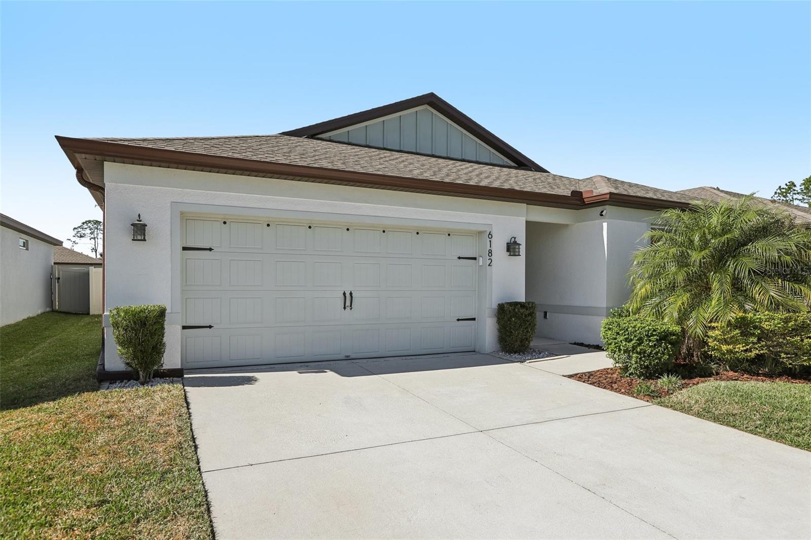 2 Car Garage w/Opener