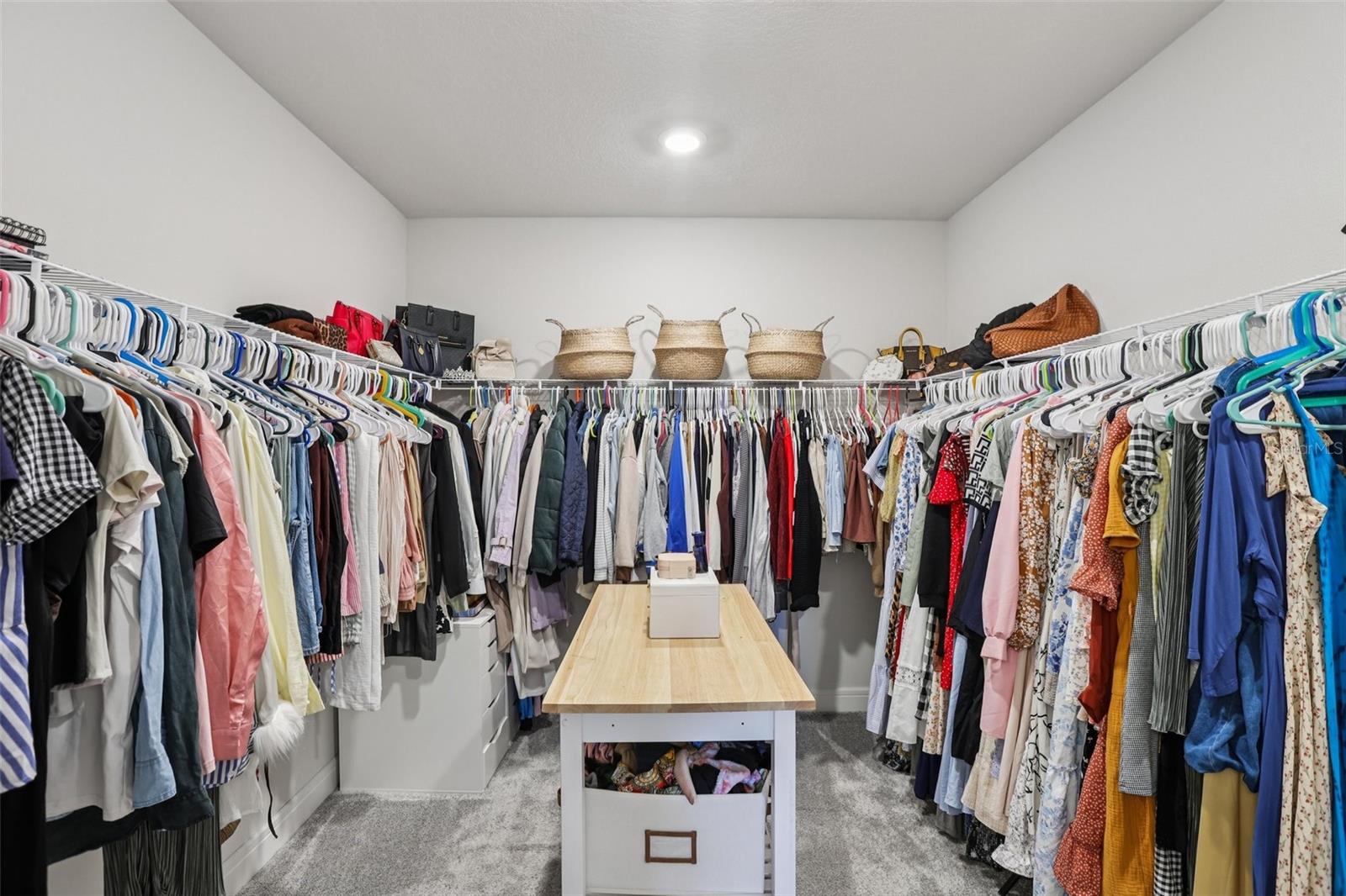 HUGE Primary Closet!