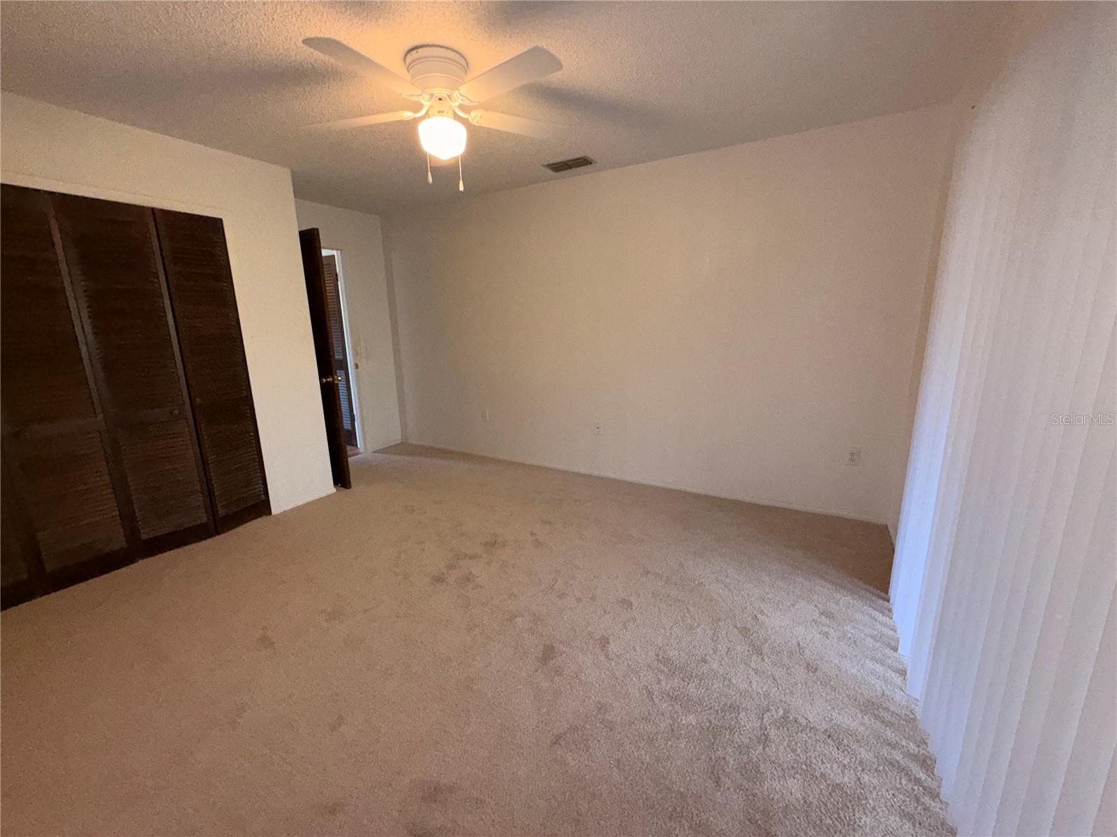 Primary large closet