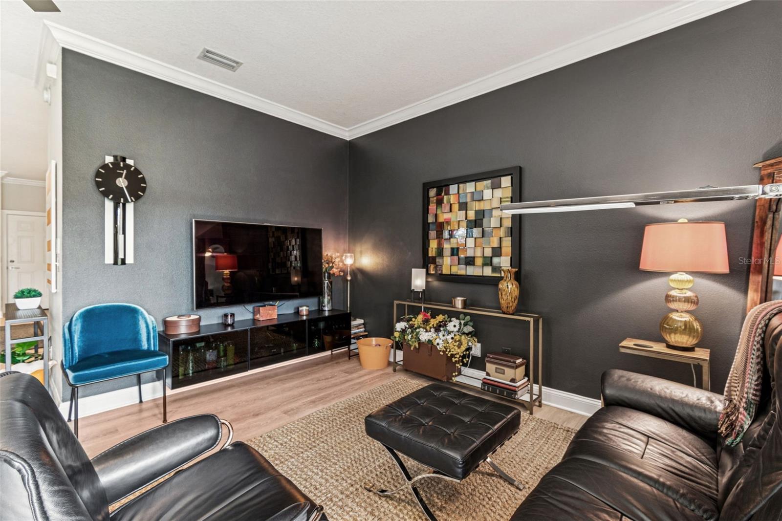 Media/relaxing area in home