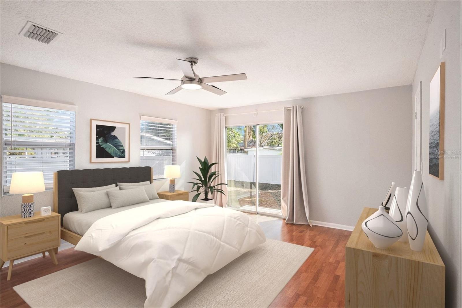 Primary Bedroom- Virtually Staged