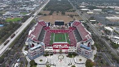 Raymond James Stadium only 1 mile away