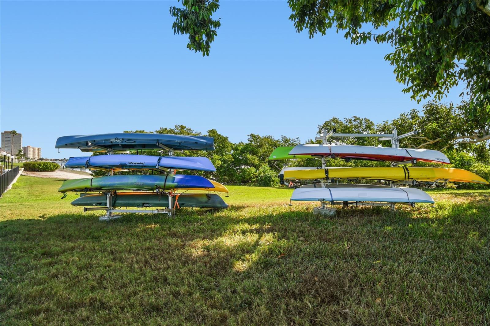 Kayak launch and storage