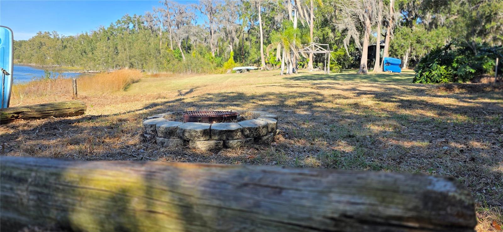 Firepit on the lake