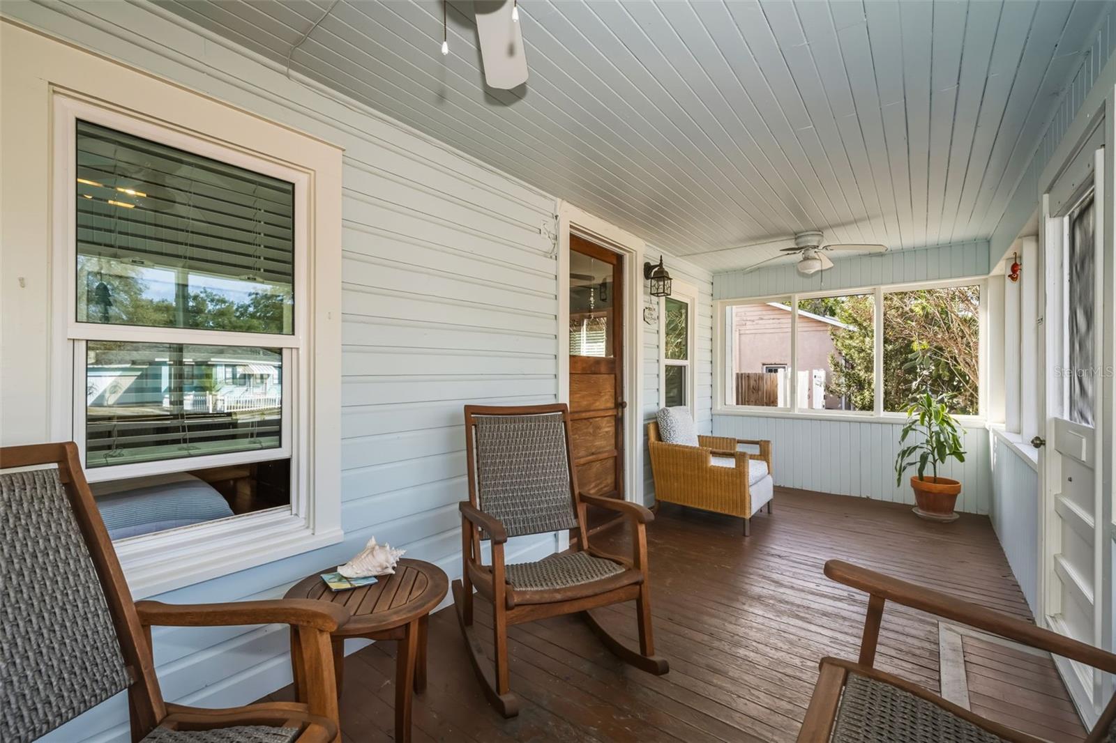 Screened Front Porch