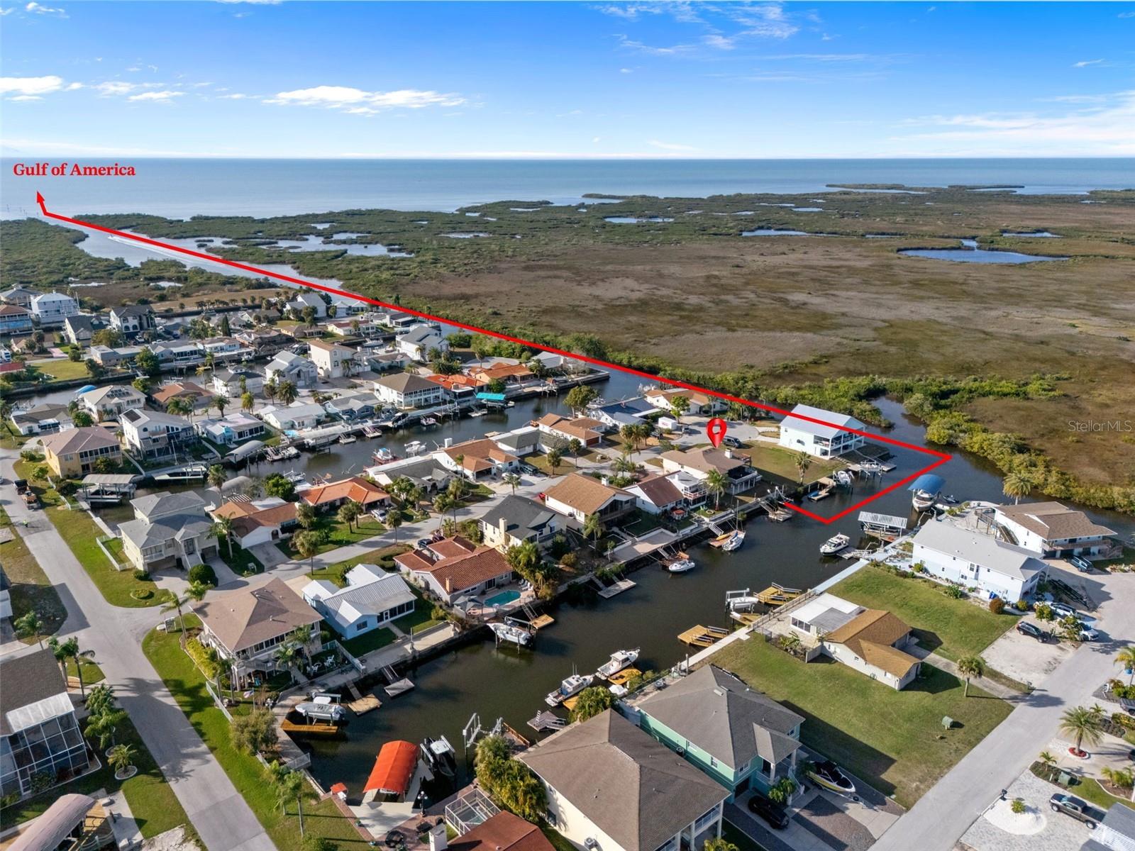 Just Minutes to the Gulf of America