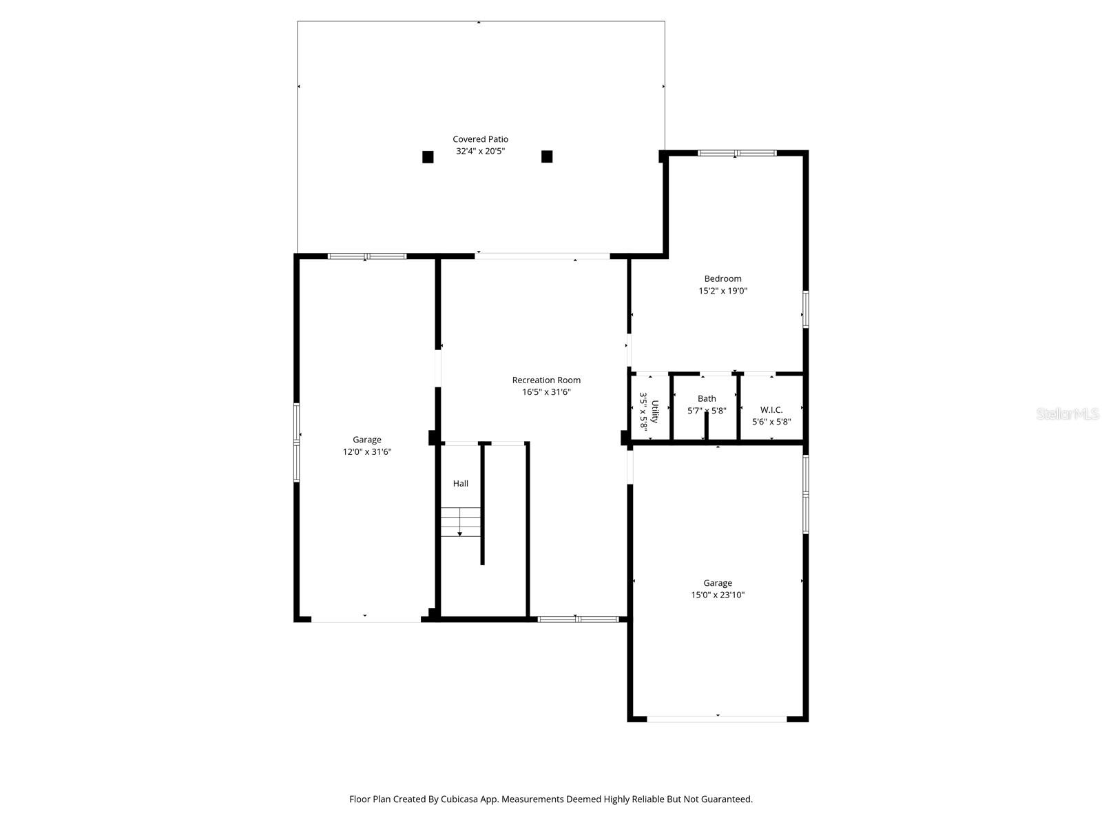 Lower Level Floor Plan