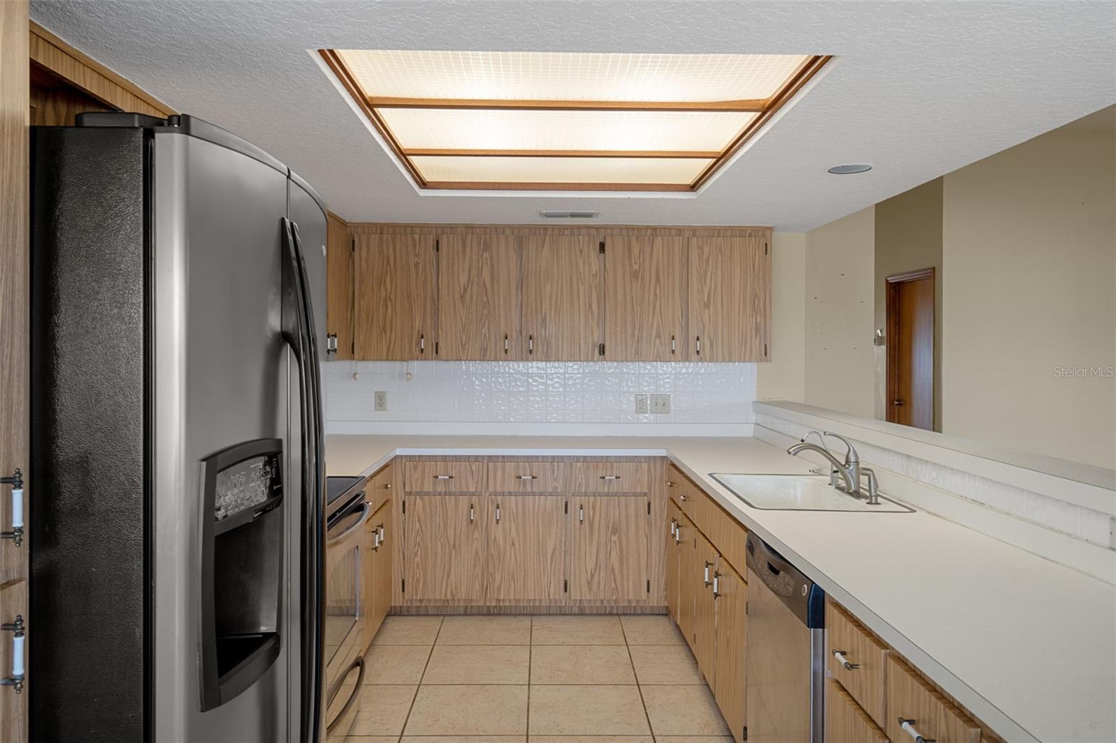 Kitchen Overlooking Living Room