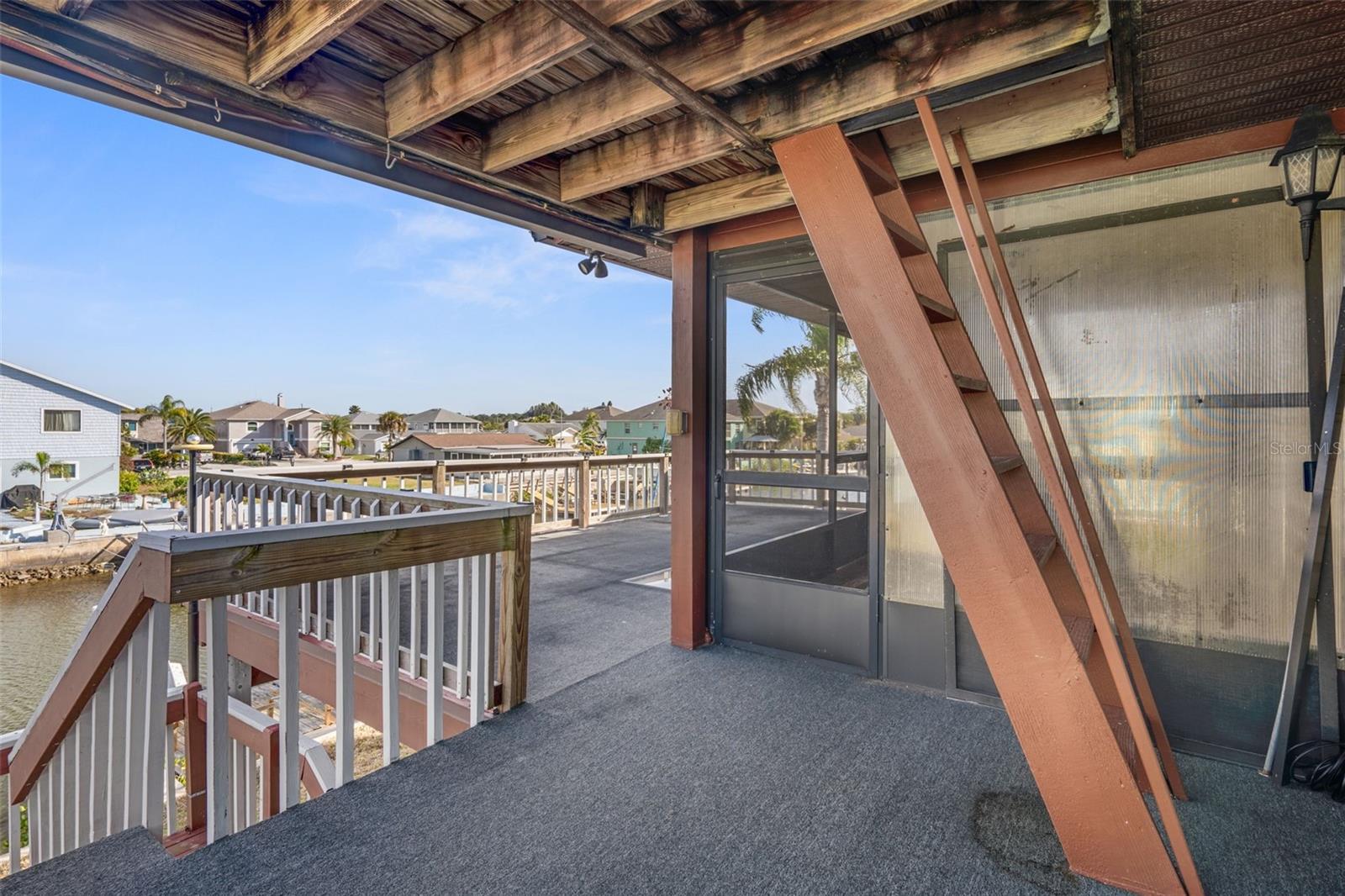 Stairs to Upper Viewing Deck