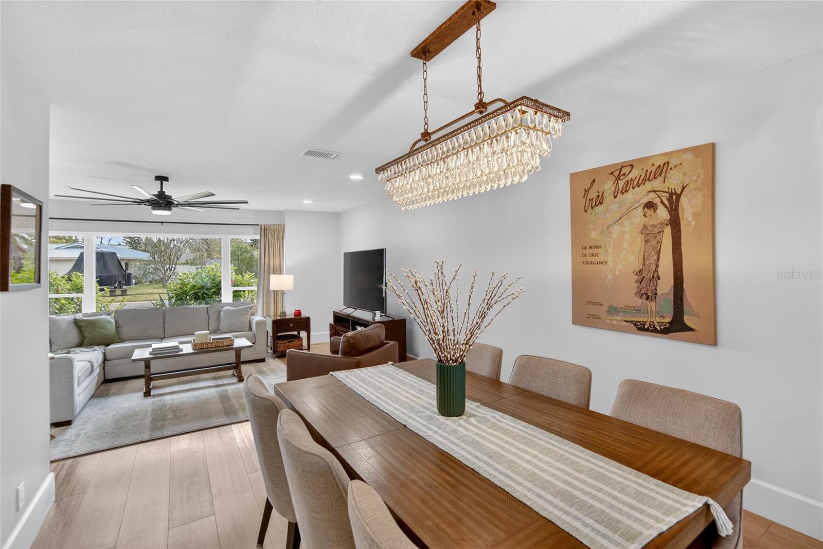 Dining Room at 13206 Tifton Dr, Tampa, FL 33618 Stellar MLS TB8464026