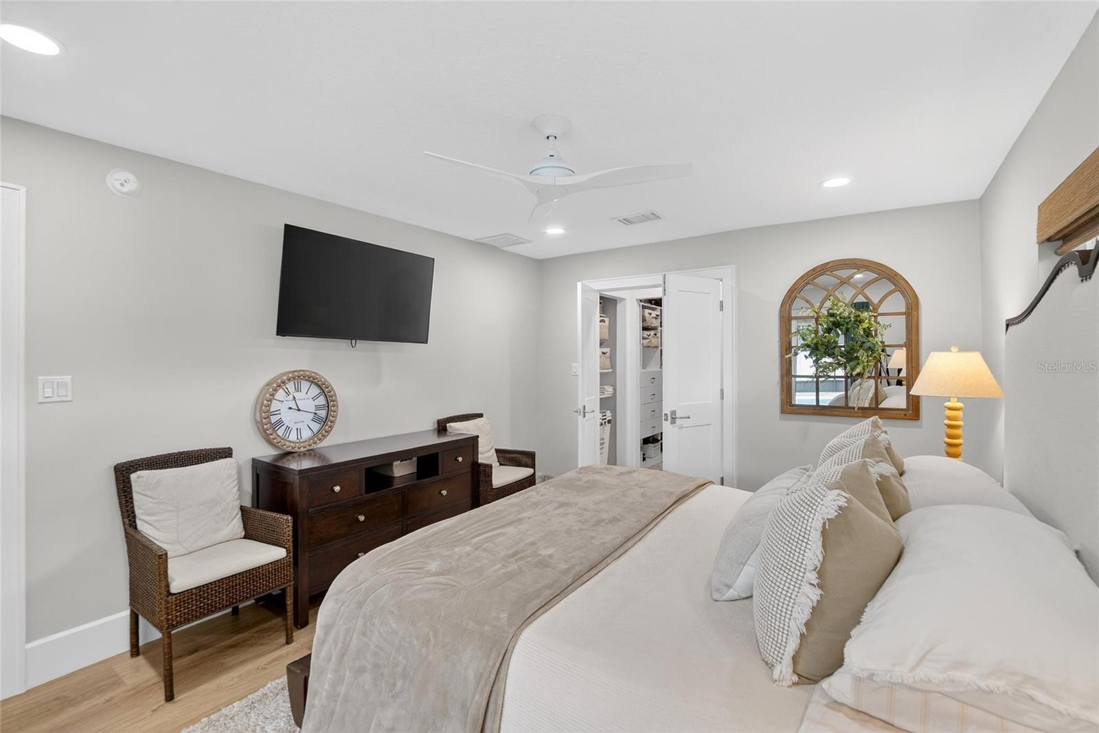 Master Bedroom at 13206 Tifton Dr, Tampa, FL 33618 Stellar MLS TB8464026