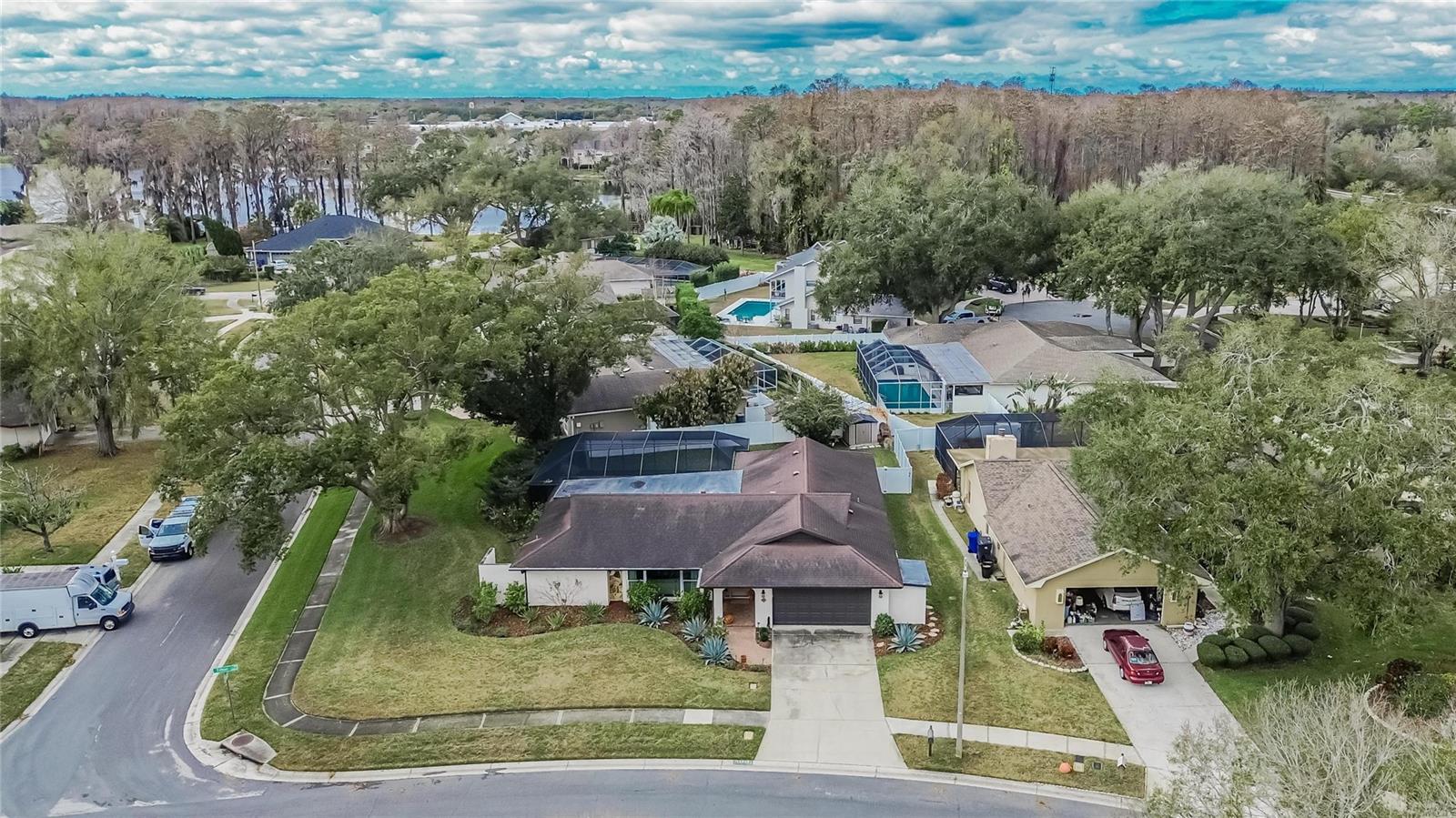 Aerial at 13206 Tifton Dr, Tampa, FL 33618 Stellar MLS TB8464026