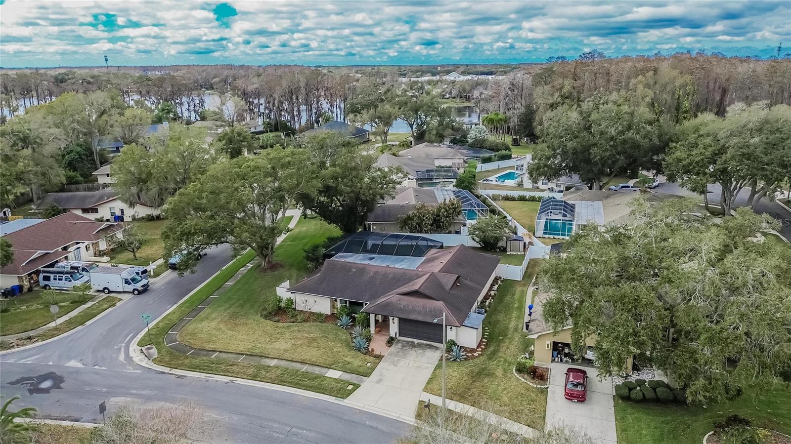 Aerial at 13206 Tifton Dr, Tampa, FL 33618 Stellar MLS TB8464026