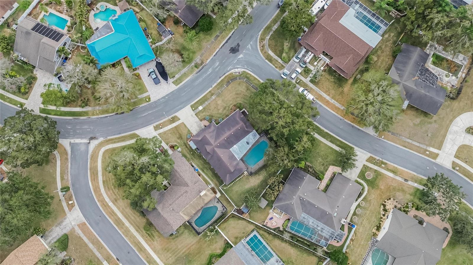 Aerial at 13206 Tifton Dr, Tampa, FL 33618 Stellar MLS TB8464026