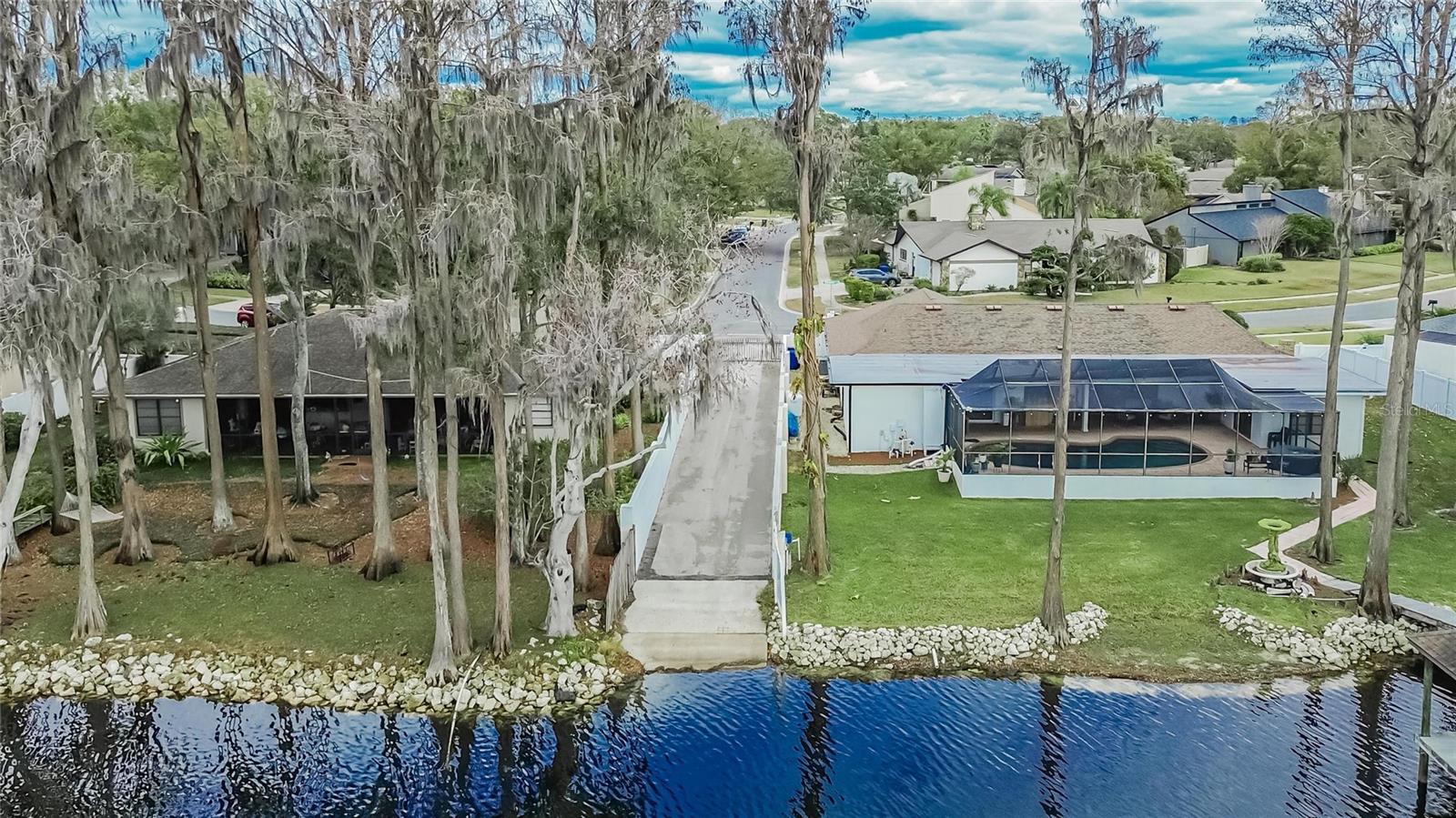 Boat Ramp for 13206 Tifton Dr, Tampa, FL 33618 Stellar MLS TB8464026