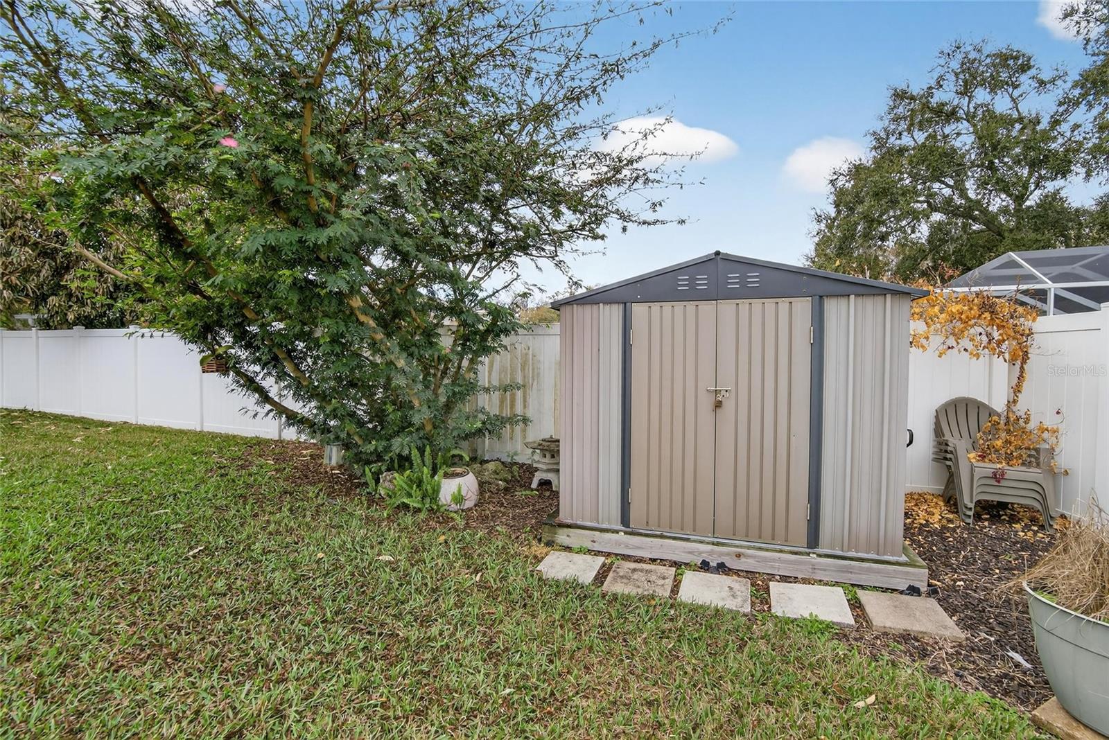 Back Yard at 13206 Tifton Dr, Tampa, FL 33618 Stellar MLS TB8464026