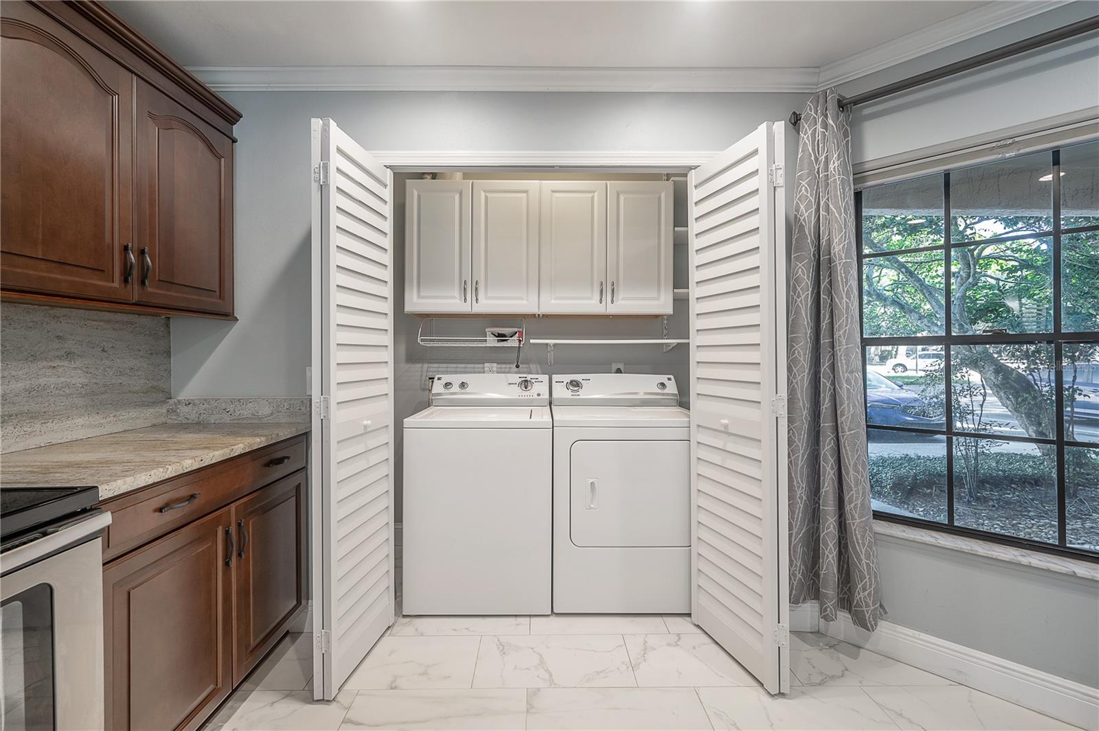 Laundry/Pantry & Eating Space in Kitchen