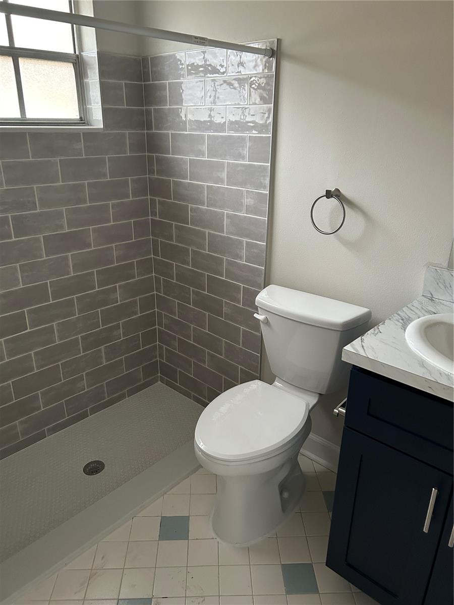 Primary ensuite with walk in shower