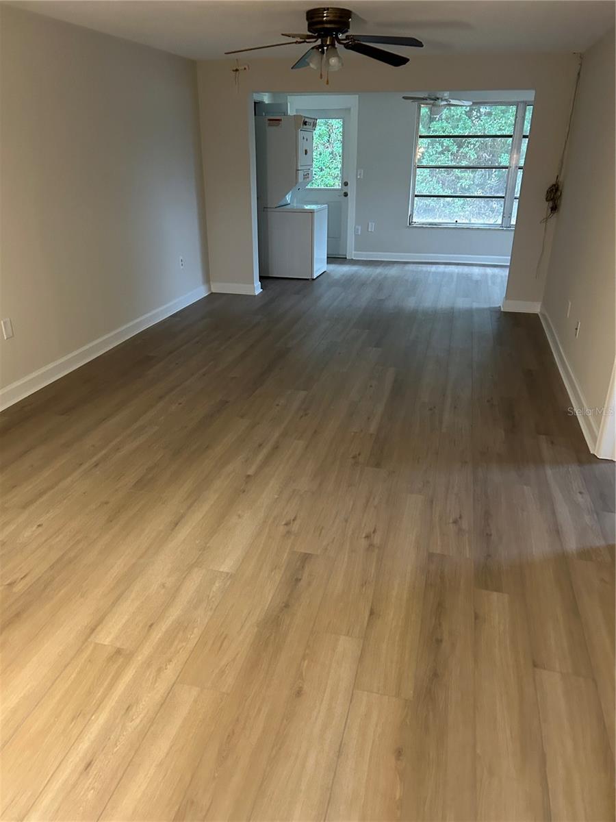 Great room through to enclosed Lanai