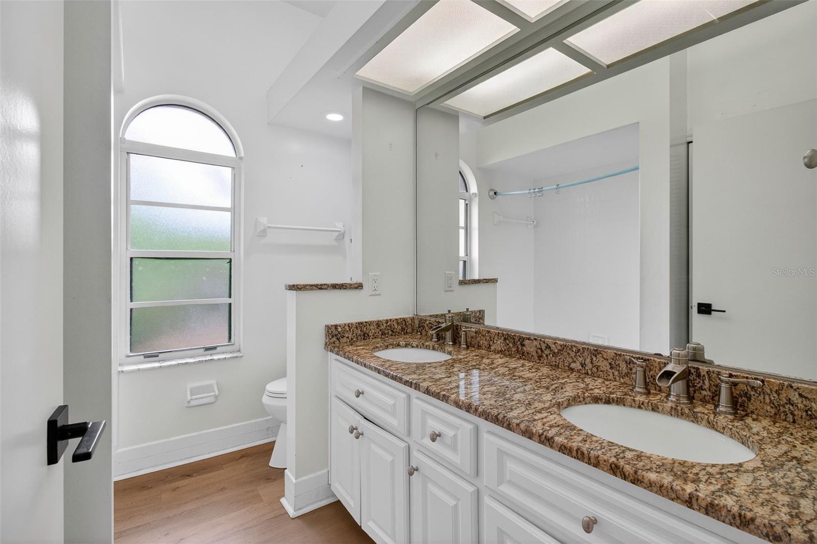 2nd bathroom in between the 2nd and 3rd bathroom.