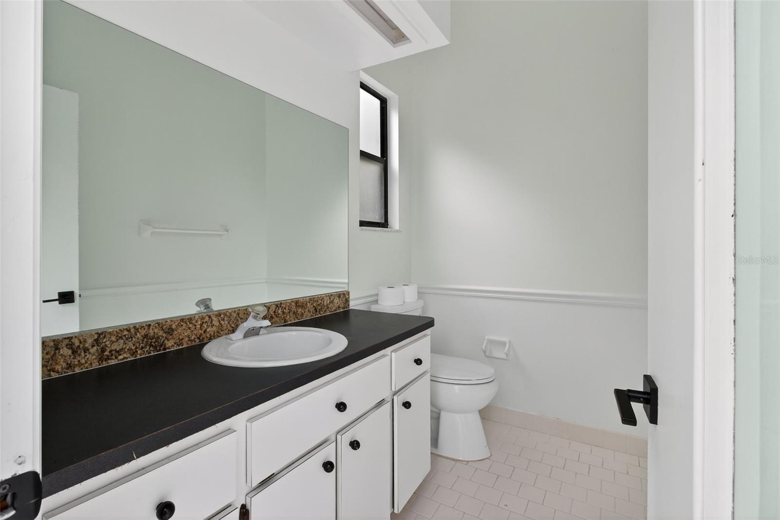 1/2 bathroom for the outside pool area.