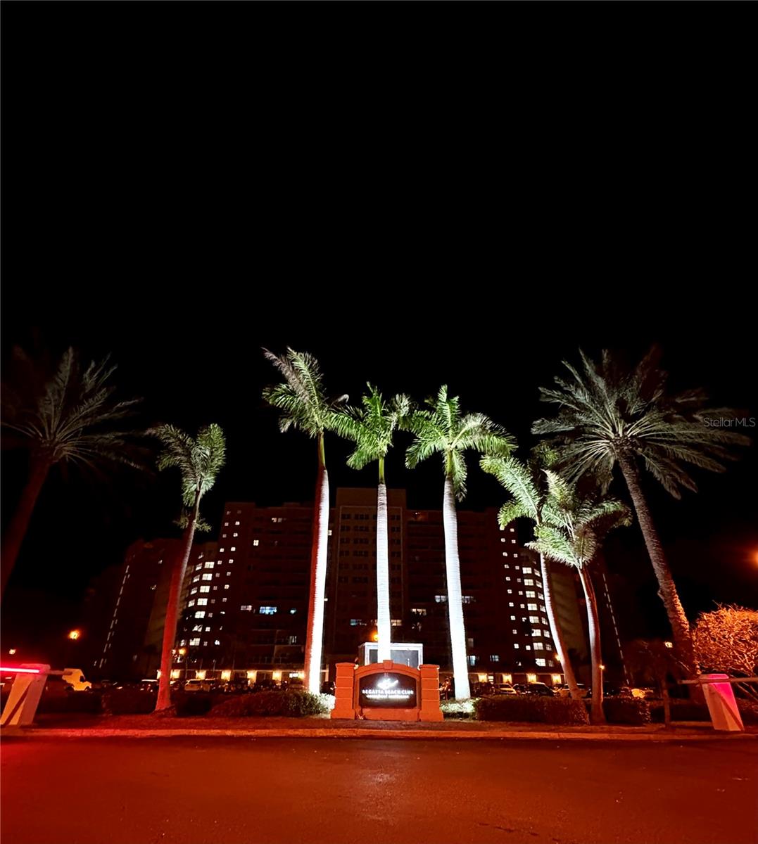 Regatta Exterior at night