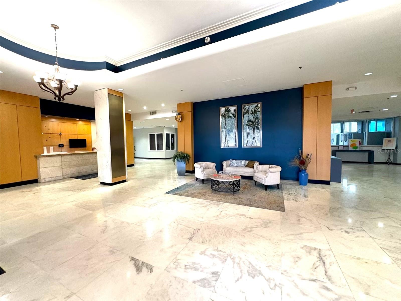 Lobby & Reception Area