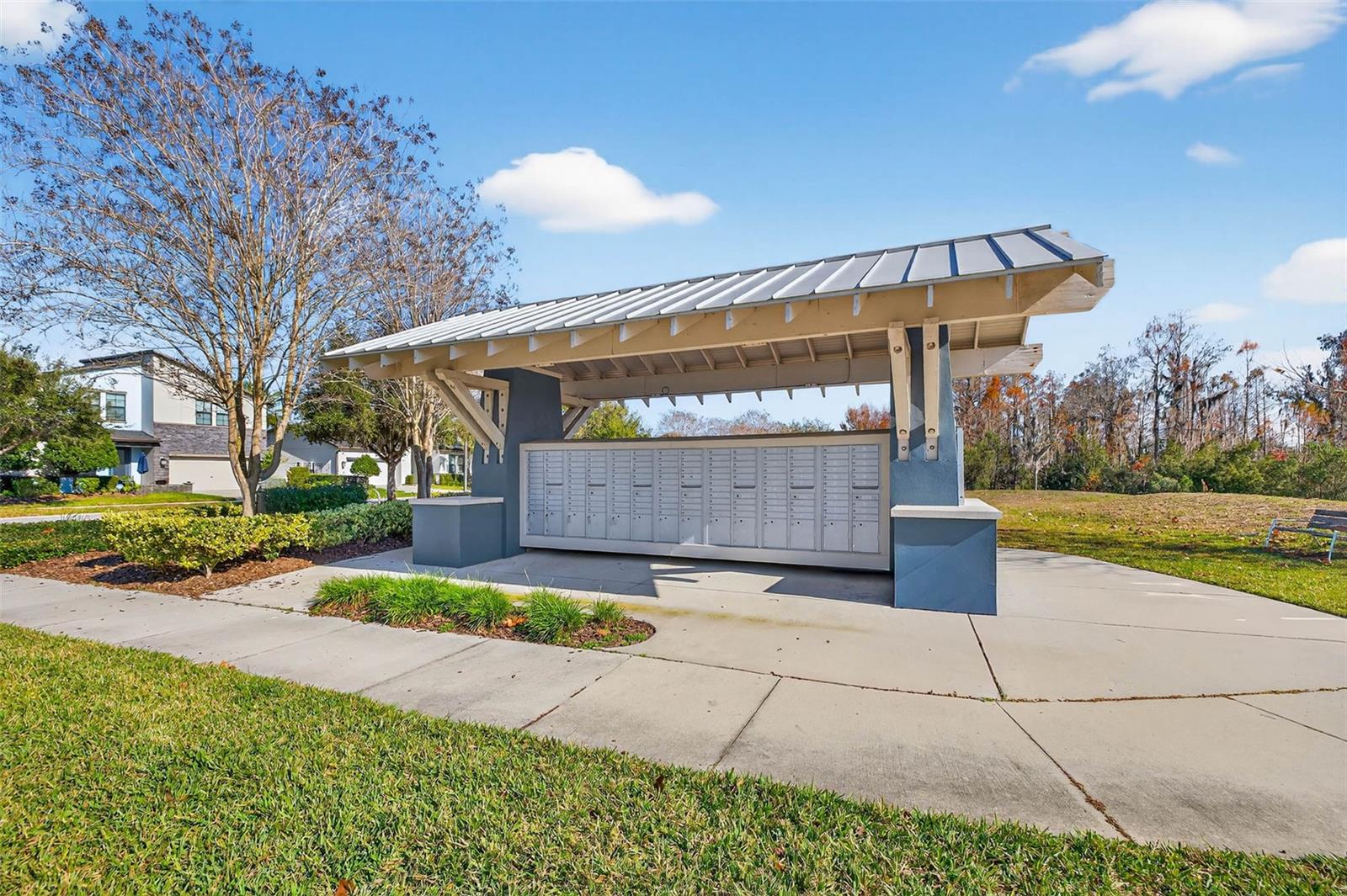 Mailboxes, next to home