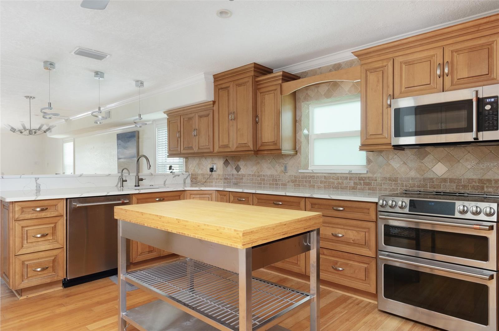 Custom Chefs Kitchen on 2nd floor