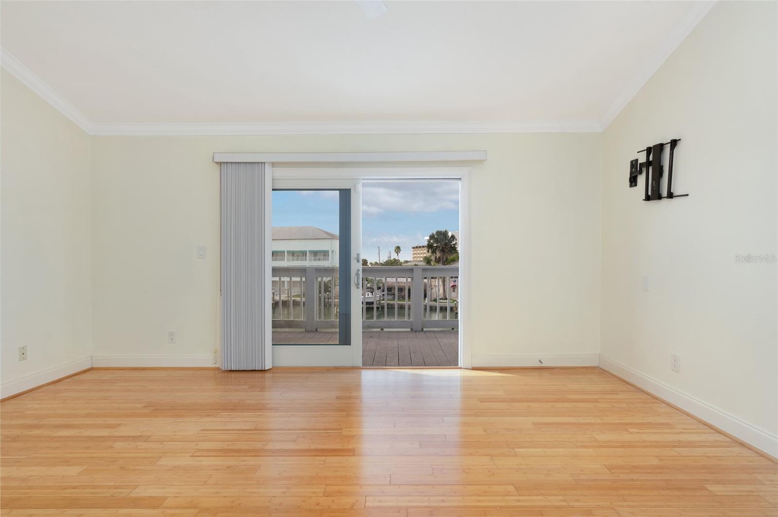 Primary Bedroom with Vaulted Ceilings, Bamboo Floors & Ensuite Bathroom on 3rd floor