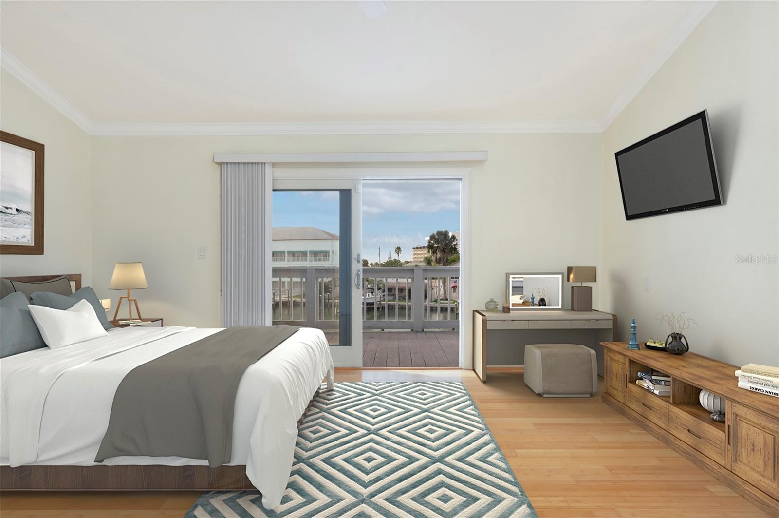 Virtual stage image of Primary Bedroom