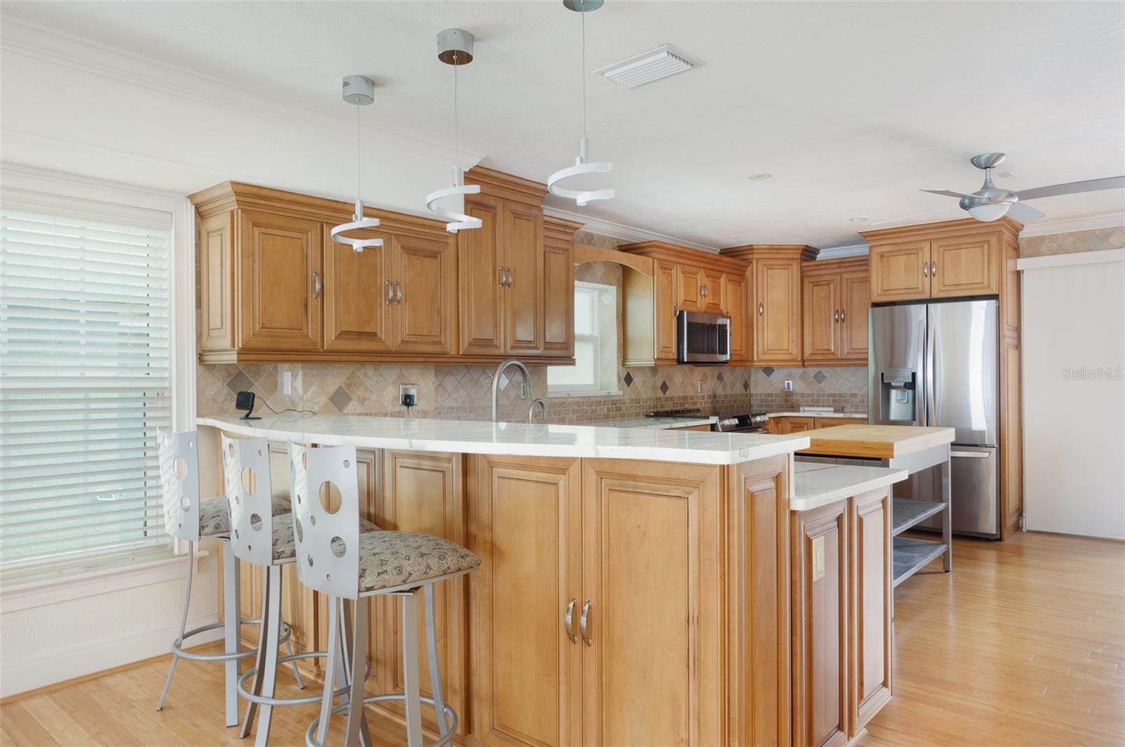 Custom Chefs Kitchen on 2nd floor