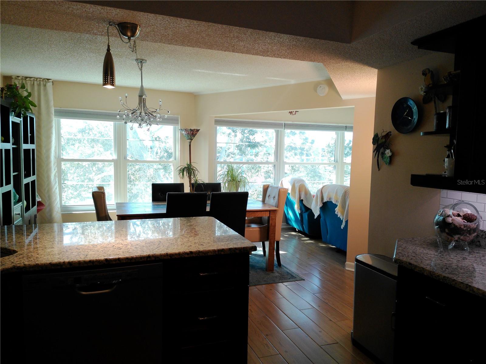 View from Kitchen to Dinette